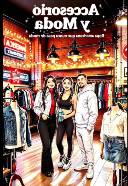 Imagen de referencia de Accesorios y Moda, con prendas y ambiente de tienda